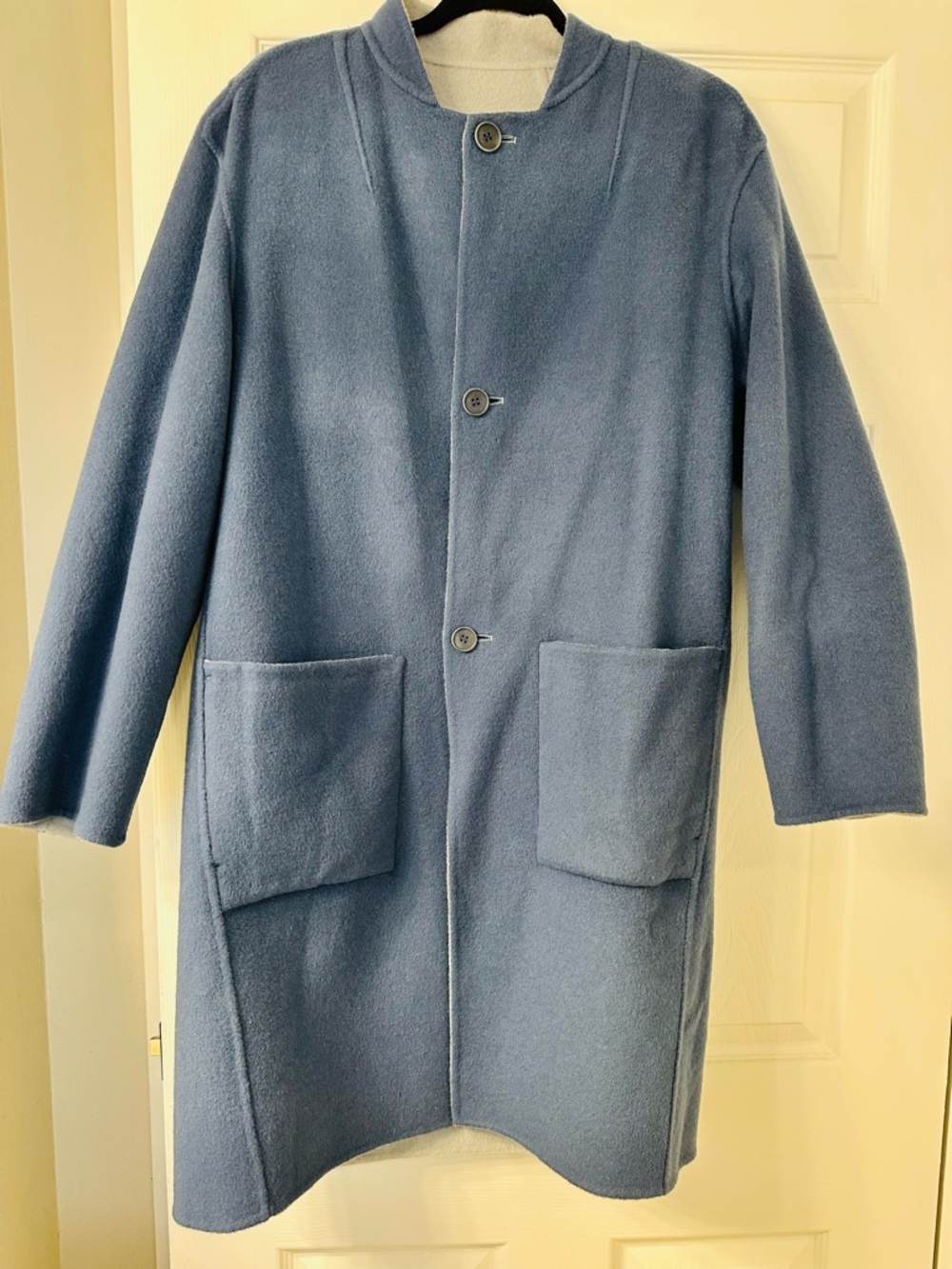 Theory IWG Alma Reversible Wool Coat